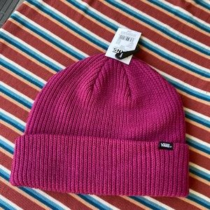 Vans MN Core Basics Beanie Raspberry Magenta WMNS